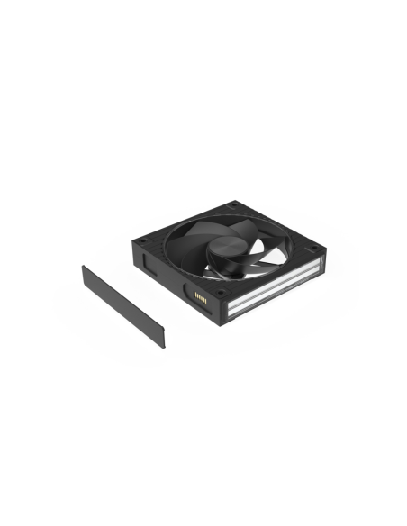 Zalman ZM-DF120R A3 Placa base Ventilador 12,4 cm Negro 1 pieza(s)