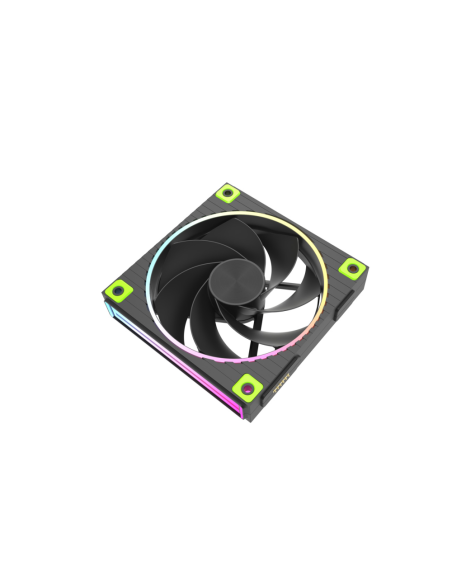 Zalman ZM-DF120R A3 Placa base Ventilador 12,4 cm Negro 1 pieza(s)