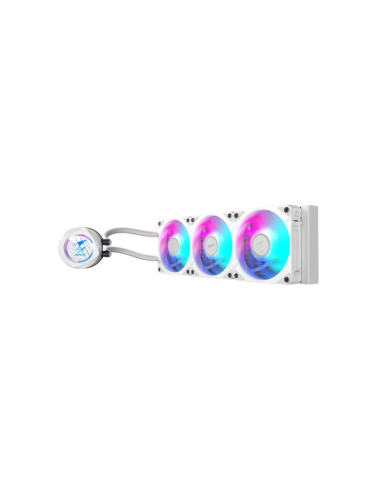 GIGABYTE AORUS WATERFORCE II 360 ICE Refrigerador de CPU líquido AIO - 3x ventiladores ARGB de 120 mm, mecanismo de conexión des