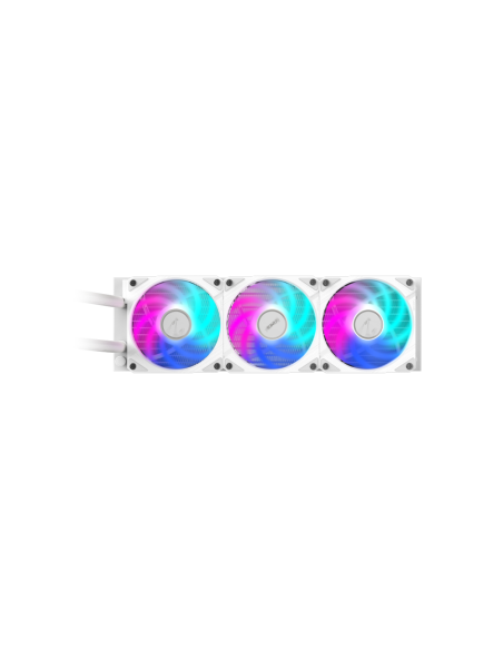 GIGABYTE AORUS WATERFORCE II 360 ICE Refrigerador de CPU líquido AIO - 3x ventiladores ARGB de 120 mm, mecanismo de conexión des