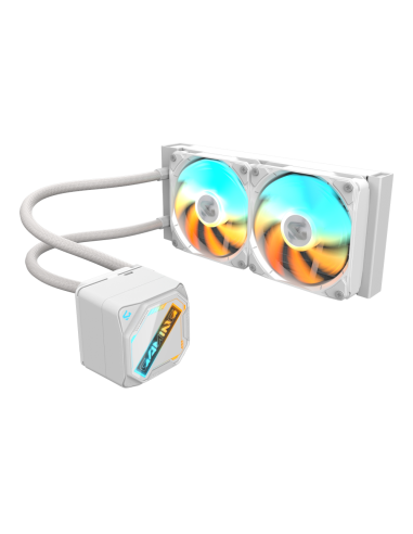 GIGABYTE GAMING 240 ICE Refrigeración Líquida para CPU - 2x120mm Ventiladores ARGB, mecanismo de enclavamiento deslizante, DAISY