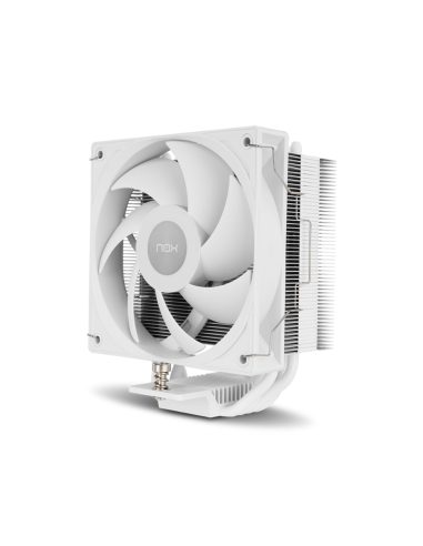 NOX Hummer NXHUMMERR400WH sistema de refrigeración para ordenador Procesador Ventilador 12 cm Blanco