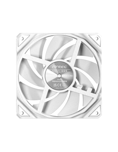 Antec Nova Carcasa del ordenador Ventilador 12 cm Blanco 1 pieza(s)