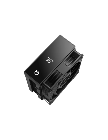 Hiditec DC10 PRO Procesador Refrigerador de aire 12 cm Negro 1 pieza(s)