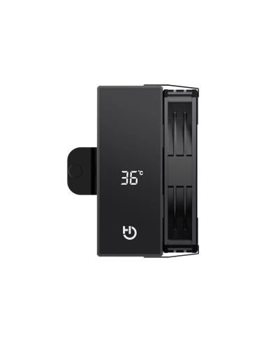 Hiditec DC10 PRO Procesador Refrigerador de aire 12 cm Negro 1 pieza(s)