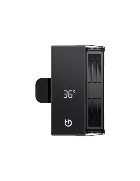Hiditec DC10 PRO Procesador Refrigerador de aire 12 cm Negro 1 pieza(s)