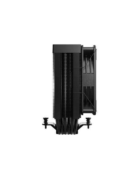 Hiditec DC10 PRO Procesador Refrigerador de aire 12 cm Negro 1 pieza(s)