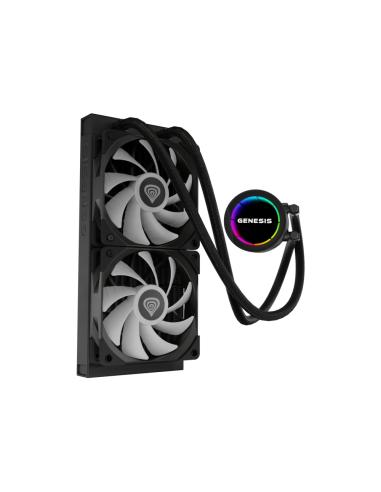 GENESIS NLG-2319 sistema de refrigeración para ordenador Carcasa del ordenador Kit de refrigeración líquida Negro