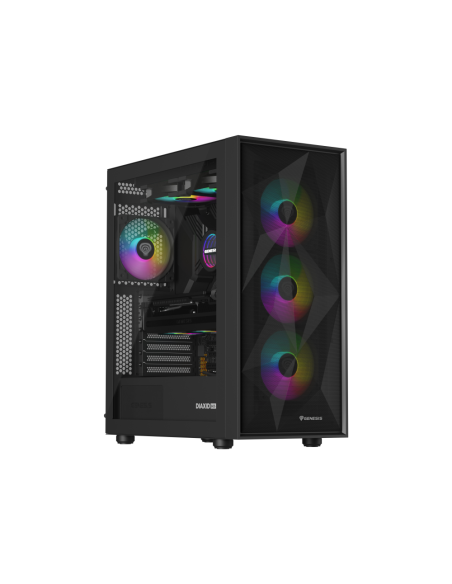 GENESIS NLG-2319 sistema de refrigeración para ordenador Carcasa del ordenador Kit de refrigeración líquida Negro