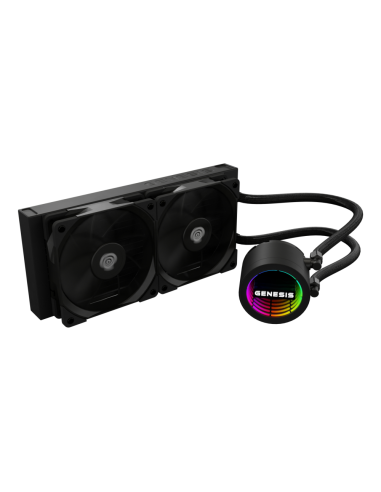 GENESIS NLG-2318 sistema de refrigeración para ordenador Carcasa del ordenador Kit de refrigeración líquida Negro