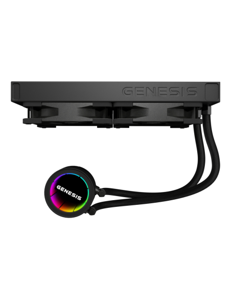 GENESIS NLG-2318 sistema de refrigeración para ordenador Carcasa del ordenador Kit de refrigeración líquida Negro