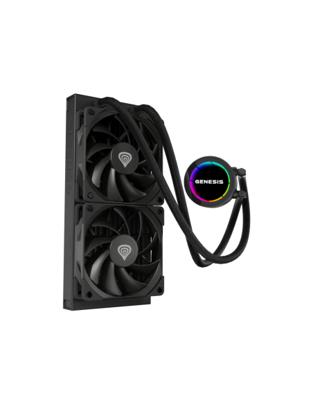 GENESIS NLG-2318 sistema de refrigeración para ordenador Carcasa del ordenador Kit de refrigeración líquida Negro