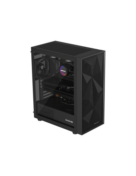 GENESIS NLG-2318 sistema de refrigeración para ordenador Carcasa del ordenador Kit de refrigeración líquida Negro