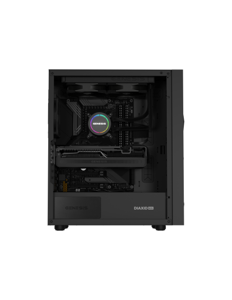 GENESIS NLG-2318 sistema de refrigeración para ordenador Carcasa del ordenador Kit de refrigeración líquida Negro