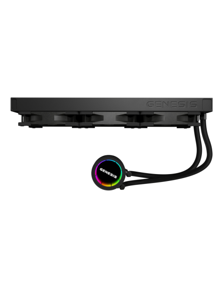 GENESIS NLG-2321 sistema de refrigeración para ordenador Carcasa del ordenador Kit de refrigeración líquida Negro