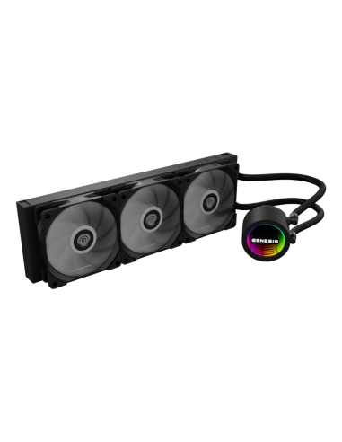 GENESIS NLG-2321 sistema de refrigeración para ordenador Carcasa del ordenador Kit de refrigeración líquida Negro