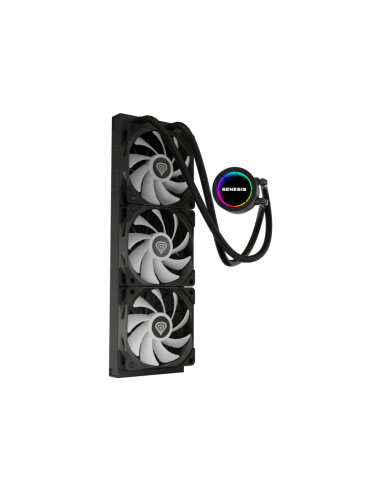 GENESIS NLG-2321 sistema de refrigeración para ordenador Carcasa del ordenador Kit de refrigeración líquida Negro