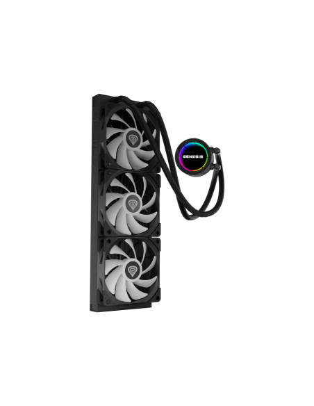 GENESIS NLG-2321 sistema de refrigeración para ordenador Carcasa del ordenador Kit de refrigeración líquida Negro