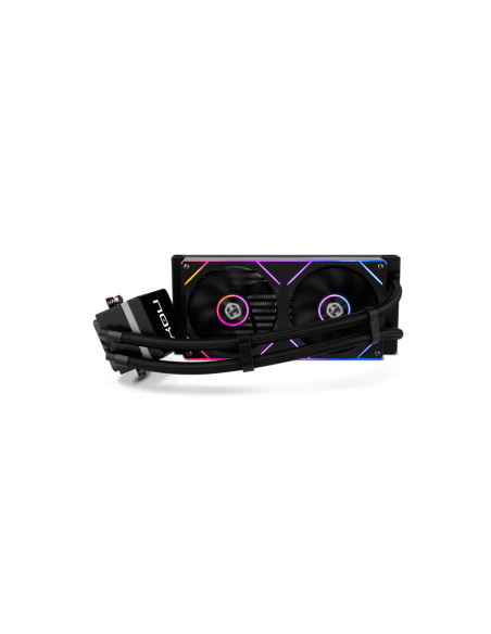 NOX Hummer M-240 LCD|Kit RL Magnético ARGB Negro