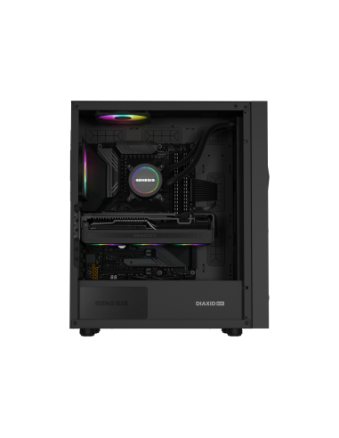 GENESIS NLG-2321 sistema de refrigeración para ordenador Carcasa del ordenador Kit de refrigeración líquida Negro
