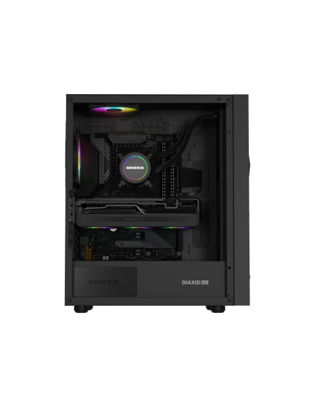 GENESIS NLG-2321 sistema de refrigeración para ordenador Carcasa del ordenador Kit de refrigeración líquida Negro