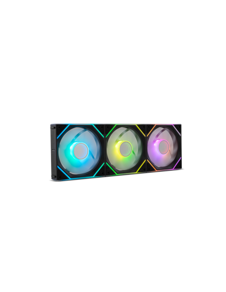 NOX Hummer Pro Link Carcasa del ordenador Ventilador 12 cm Negro 3 pieza(s)