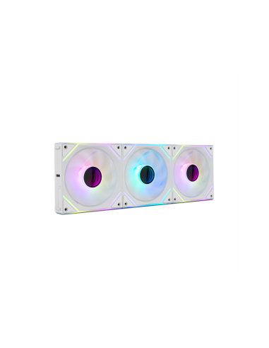 NOX Hummer Pro Link Carcasa del ordenador Ventilador 12 cm Blanco 3 pieza(s)