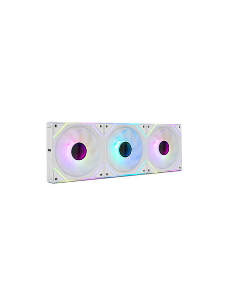 NOX Hummer Pro Link Carcasa del ordenador Ventilador 12 cm Blanco 3 pieza(s)