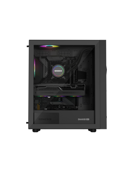 GENESIS NLG-2321 sistema de refrigeración para ordenador Carcasa del ordenador Kit de refrigeración líquida Negro