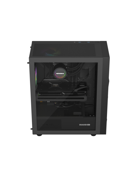 GENESIS NLG-2321 sistema de refrigeración para ordenador Carcasa del ordenador Kit de refrigeración líquida Negro
