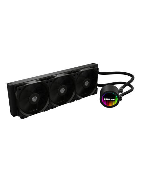 GENESIS NLG-2320 sistema de refrigeración para ordenador Carcasa del ordenador Kit de refrigeración líquida Negro