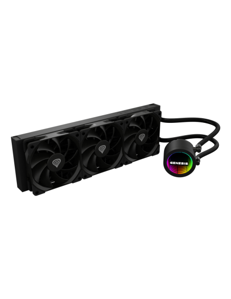 GENESIS NLG-2320 sistema de refrigeración para ordenador Carcasa del ordenador Kit de refrigeración líquida Negro
