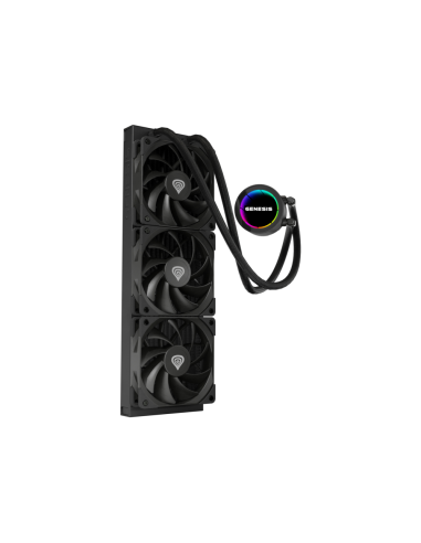 GENESIS NLG-2320 sistema de refrigeración para ordenador Carcasa del ordenador Kit de refrigeración líquida Negro