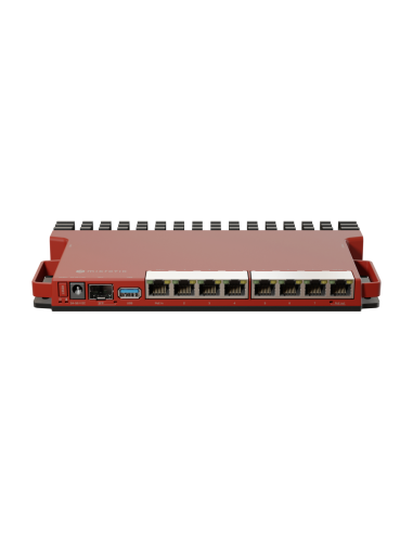 Mikrotik L009UiGS-RM router 2.5 Gigabit Ethernet, Gigabit Ethernet Rojo