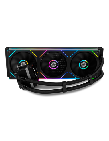 NOX Hummer M-360 LCD|Kit RL Magnético ARGB Negro