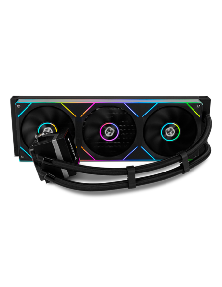 NOX Hummer M-360 LCD|Kit RL Magnético ARGB Negro