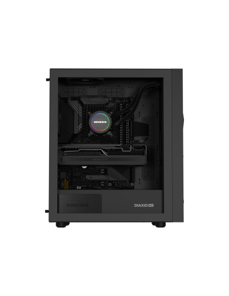 GENESIS NLG-2320 sistema de refrigeración para ordenador Carcasa del ordenador Kit de refrigeración líquida Negro
