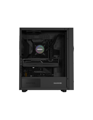 GENESIS NLG-2320 sistema de refrigeración para ordenador Carcasa del ordenador Kit de refrigeración líquida Negro