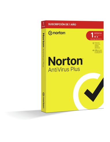 Norton AntiVirus Plus Seguridad de antivirus Base Español 1 licencia(s) 1 año(s)