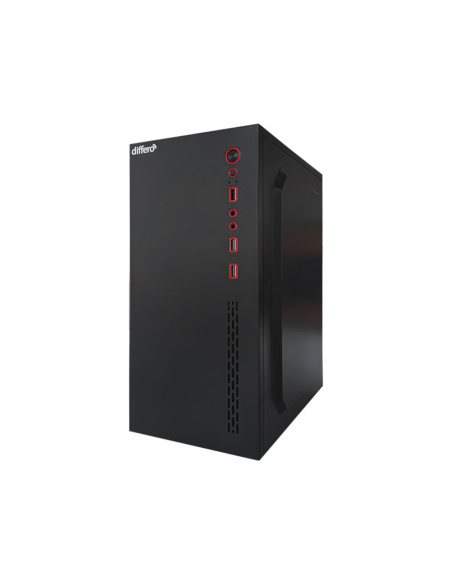 differo OR1639278 PC AMD Ryzen™ 7 DDR4-SDRAM 500 GB SSD Windows 11 Home (versión de prueba preinstalada) Escritorio Negro