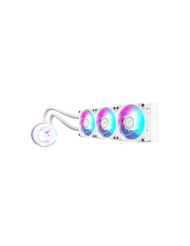 GIGABYTE AORUS WATERFORCE X II 360 ICE Procesador Sistema de refrigeración líquida todo en uno 12 cm Blanco