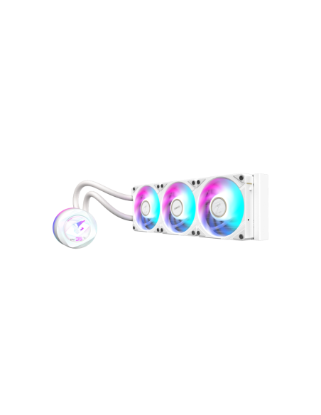 GIGABYTE AORUS WATERFORCE X II 360 ICE Procesador Sistema de refrigeración líquida todo en uno 12 cm Blanco