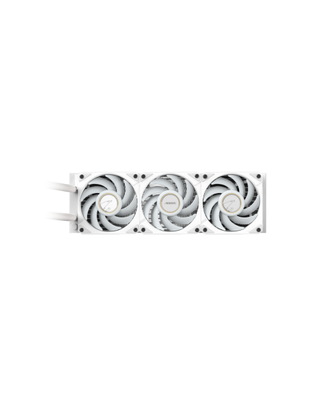 GIGABYTE AORUS WATERFORCE X II 360 ICE Procesador Sistema de refrigeración líquida todo en uno 12 cm Blanco