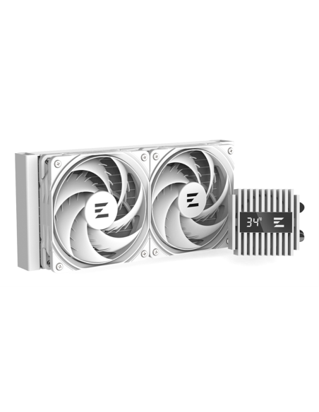 Zalman ALPHA2 A24 WHITE sistema de refrigeración para ordenador Procesador Sistema de refrigeración líquida todo en uno 12 cm Bl