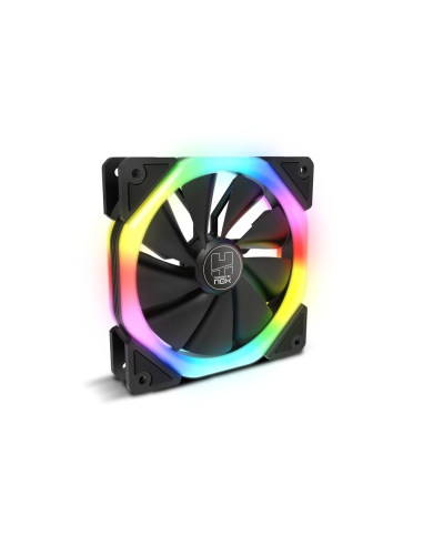 NOX Hummer S-Fan Carcasa del ordenador Ventilador 12 cm Negro