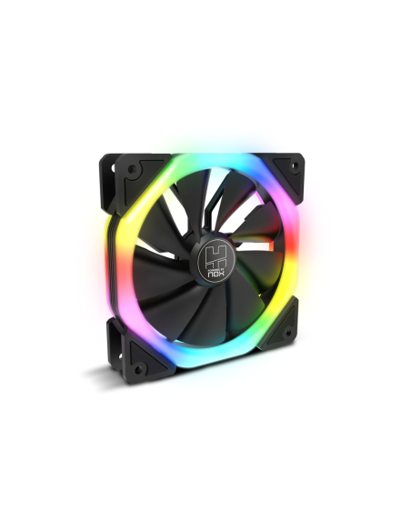 NOX Hummer S-Fan Carcasa del ordenador Ventilador 12 cm Negro