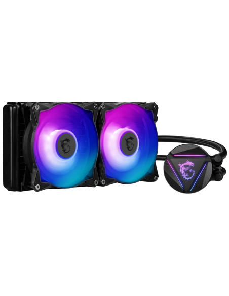 MSI MAG Coreliquid 240R V2 Carcasa del ordenador Enfriador 12 cm Negro