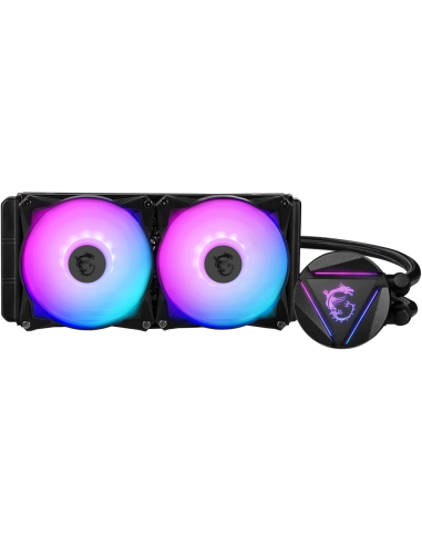 MSI MAG Coreliquid 240R V2 Carcasa del ordenador Enfriador 12 cm Negro