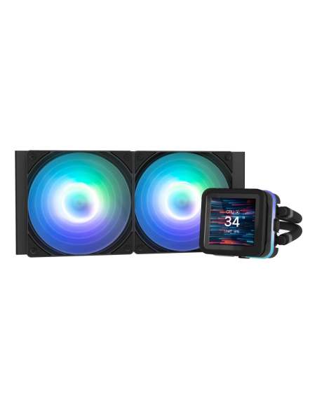 Zalman ALPHA2 DS A24 BLACK sistema de refrigeración para ordenador Procesador Sistema de refrigeración líquida todo en uno 12 cm