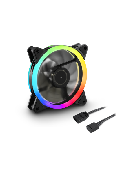 Sharkoon Shark Blades PWM Carcasa del ordenador Ventilador 12 cm Negro 1 pieza(s)